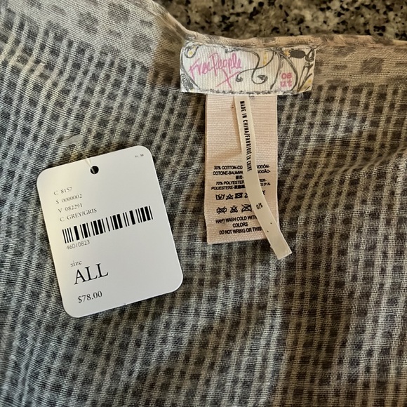 NWT Free People Boho Kimono Tassel - Picture 8 of 9